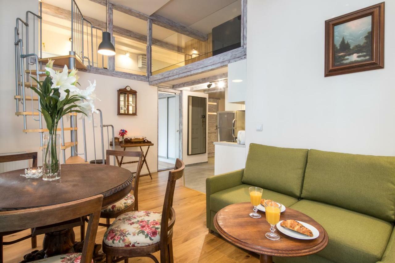 Cheerful Air Conditioned Apartment With Mezzanine And Parking - Old Town Kraków Exteriör bild